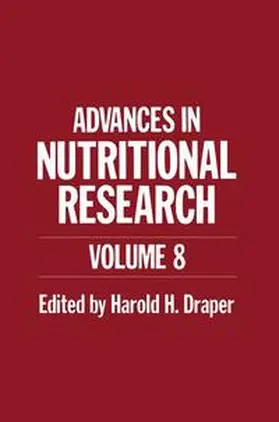 Draper |  Advances in Nutritional Research | Buch |  Sack Fachmedien