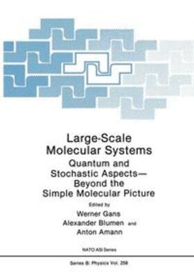 Gans / Blumen / Amann |  LARGE-SCALE MOLECULAR SYSTEMS | Buch |  Sack Fachmedien