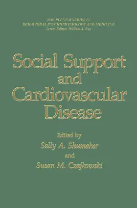 Czajkowski / Shumaker |  Social Support and Cardiovascular Disease | Buch |  Sack Fachmedien