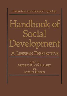 Hersen / Van Hasselt | Handbook of Social Development | Buch | 978-0-306-44141-7 | sack.de