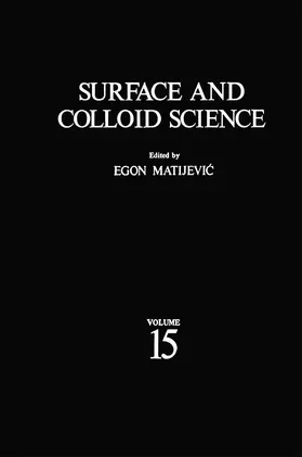 Matijevic |  Surface and Colloid Science | Buch |  Sack Fachmedien