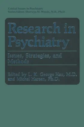 Hersen / Hsu |  Research in Psychiatry | Buch |  Sack Fachmedien
