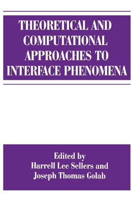 Sellers / Golab |  Theoretical and Computational Approaches to Interface Phenomena | Buch |  Sack Fachmedien