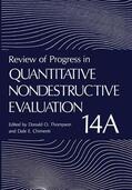 Thompson / Chimenti |  Review of Progress in Quantitative Nondestructive Evaluation | Buch |  Sack Fachmedien