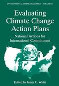 White |  Evaluating Climate Chanage Action Plans | Buch |  Sack Fachmedien