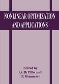 Giannessi / Pillo |  Nonlinear Optimization and Applications | Buch |  Sack Fachmedien