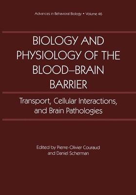 Scherman / Couraud | Biology and Physiology of the Blood-Brain Barrier | Buch | 978-0-306-45362-5 | sack.de