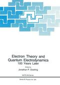 Dowling |  Electron Theory and Quantum Electrodynamics | Buch |  Sack Fachmedien