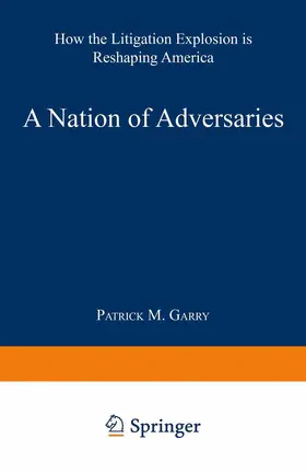 Garry |  A Nation of Adversaries | Buch |  Sack Fachmedien
