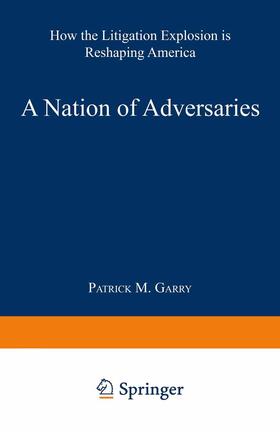 Garry | A Nation of Adversaries | Buch | 978-0-306-45564-3 | sack.de