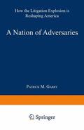 Garry |  A Nation of Adversaries | Buch |  Sack Fachmedien