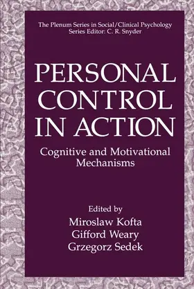 Kofta / Weary / Sedek |  Personal Control in Action | Buch |  Sack Fachmedien