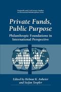Toepler / Anheier |  Private Funds, Public Purpose | Buch |  Sack Fachmedien