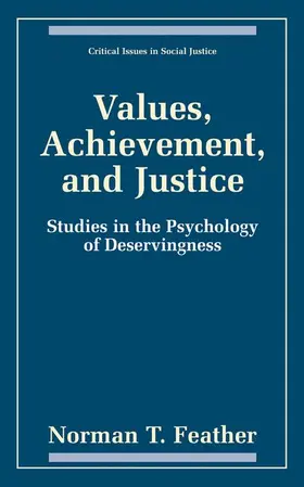 Feather |  Values, Achievement, and Justice | Buch |  Sack Fachmedien