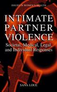 Loue |  Intimate Partner Violence | Buch |  Sack Fachmedien