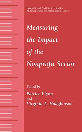 Hodgkinson / Flynn | Measuring the Impact of the Nonprofit Sector | Buch | 978-0-306-46547-5 | sack.de