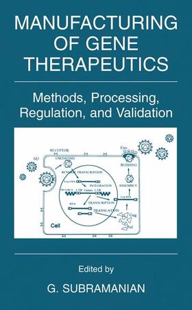Subramanian | Manufacturing of Gene Therapeutics | Buch | 978-0-306-46680-9 | sack.de