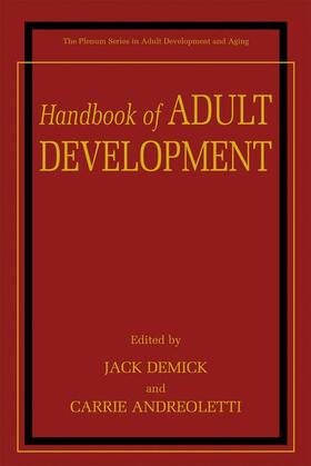 Andreoletti / Demick |  Handbook of Adult Development | Buch |  Sack Fachmedien