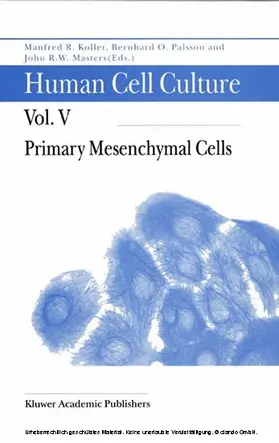 Koller / Palsson / Masters |  Primary Mesenchymal Cells | eBook | Sack Fachmedien