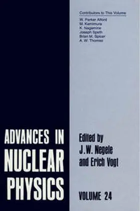 Negele / Vogt |  Advances in Nuclear Physics | eBook | Sack Fachmedien