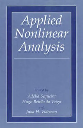 Sequeira / da Veiga / Videman | Applied Nonlinear Analysis | E-Book | sack.de