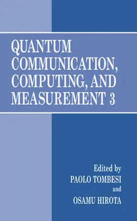 Tombesi / Hirota | Quantum Communication, Computing, and Measurement 3 | E-Book | www.sack.de
