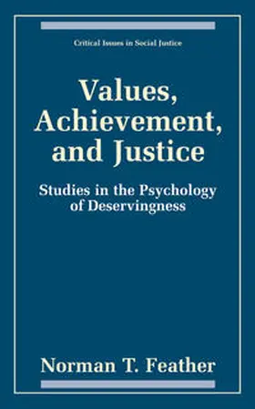 Feather |  Values, Achievement, and Justice | eBook | Sack Fachmedien