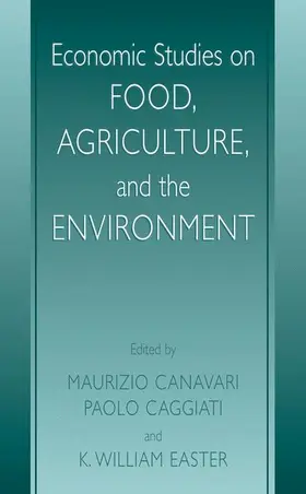 Canavari / Easter / Caggiati |  Economic Studies on Food, Agriculture, and the Environment | Buch |  Sack Fachmedien