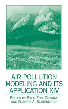 Gryning / Schiermeier | Air Pollution Modeling and its Application XIV | E-Book | www.sack.de