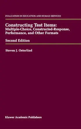 Osterlind |  Constructing Test Items | eBook | Sack Fachmedien