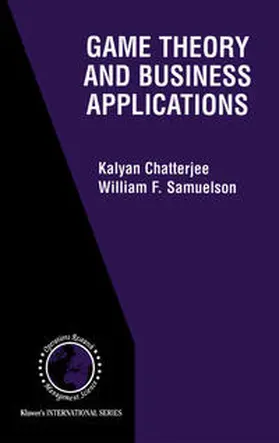 Chatterjee / Samuelson |  Game Theory and Business Applications | eBook | Sack Fachmedien