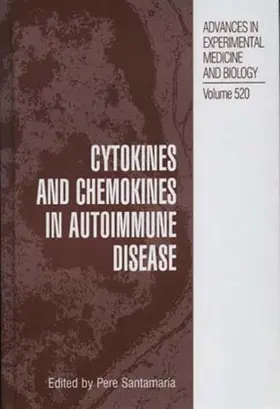 Santamaria / Hackett |  Cytokines and Chemokines in Autoimmune Disease | Buch |  Sack Fachmedien