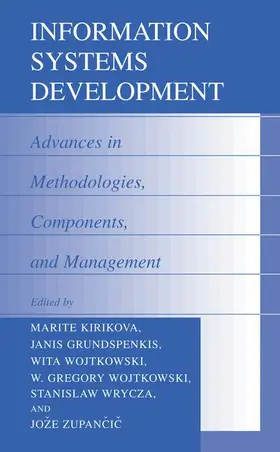 Kirikova / Grundspenkis / Wojtkowski |  Information Systems Development | Buch |  Sack Fachmedien