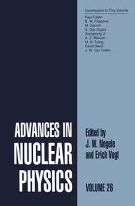 Negele / Vogt |  Advances in Nuclear Physics | eBook | Sack Fachmedien