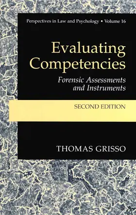 Grisso / Borum / Moye | Evaluating Competencies | E-Book | sack.de