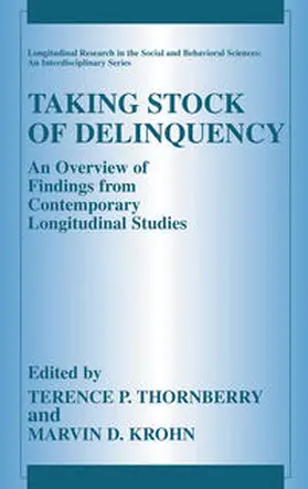 Thornberry / Krohn |  Taking Stock of Delinquency | eBook | Sack Fachmedien