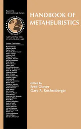 Glover / Kochenberger |  Handbook of Metaheuristics | eBook | Sack Fachmedien