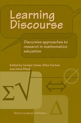 Kieran / Forman / Sfard |  Learning Discourse | eBook | Sack Fachmedien