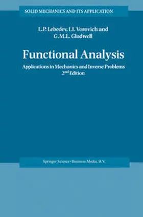 Lebedev / Vorovich / Gladwell | Functional Analysis | E-Book | sack.de