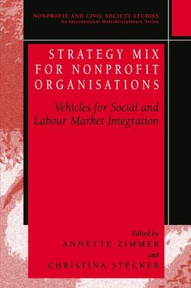 Stecker / Zimmer | Strategy Mix for Nonprofit Organisations | Buch | 978-0-306-48486-5 | sack.de