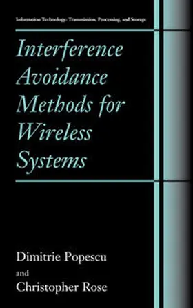 Popescu / Rose |  Interference Avoidance Methods for Wireless Systems | eBook | Sack Fachmedien