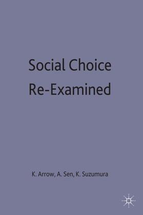 Suzumura / Sen / Arrow |  Social Choice Re-Examined | Buch |  Sack Fachmedien
