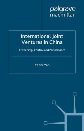 Yan |  International Joint Ventures in China | Buch |  Sack Fachmedien