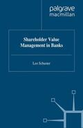 Schuster |  Shareholder Value Management in Banks | Buch |  Sack Fachmedien