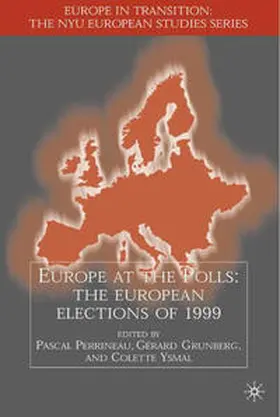 Perrineau / Grunberg / Ysmal |  Europe at the Polls | Buch |  Sack Fachmedien