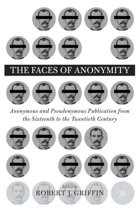 Griffin |  Faces of Anonymity | Buch |  Sack Fachmedien