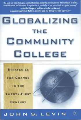 Levin |  Globalizing the Community College | Buch |  Sack Fachmedien