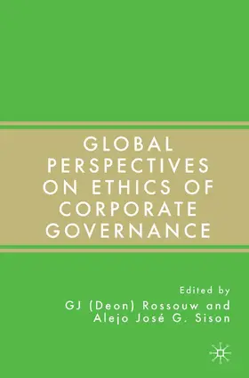 Rossouw / Sison |  Global Perspectives on Ethics of Corporate Governance | eBook | Sack Fachmedien