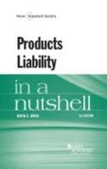 Owen |  Products Liability in a Nutshell | Buch |  Sack Fachmedien