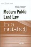 Glicksman |  Modern Public Land Law in a Nutshell | Buch |  Sack Fachmedien